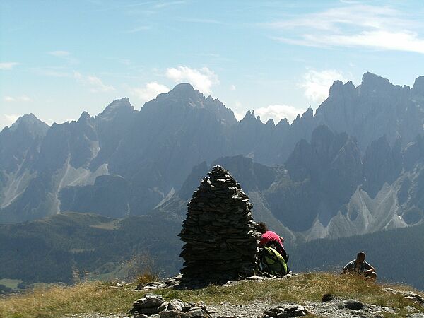 Steinmandl in den Sextener Dolomiten